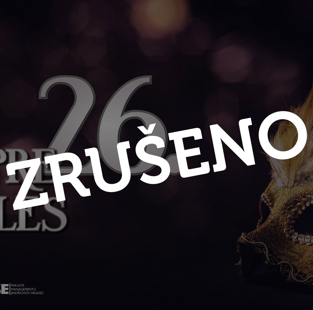 26. protančená noc Fakulty managementu VŠE – zrušeno!